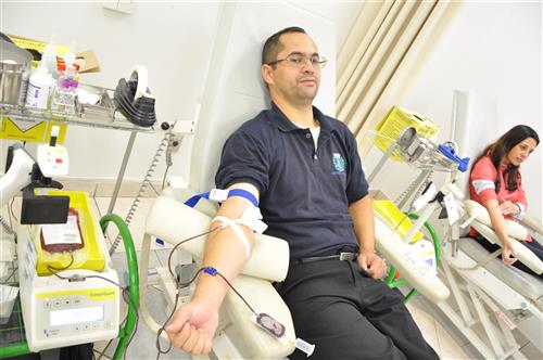 Funcionários da Prefeitura realizam primeiras doações de sangue pós-lançamento de campanha