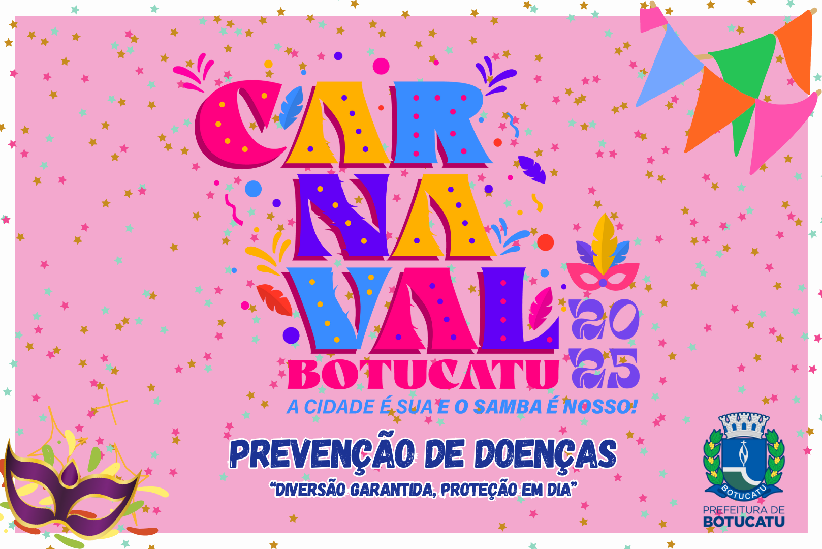 Carnaval 2025 – Previna-se contra as IST e a HIV/Aids